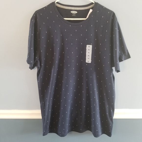 Old Navy soft-washed anchor print t- shirt - Picture 1 of 4